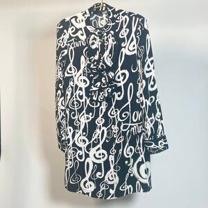 MOSCHINO LOVE Long Sleeve Mini.Dress in Size 2